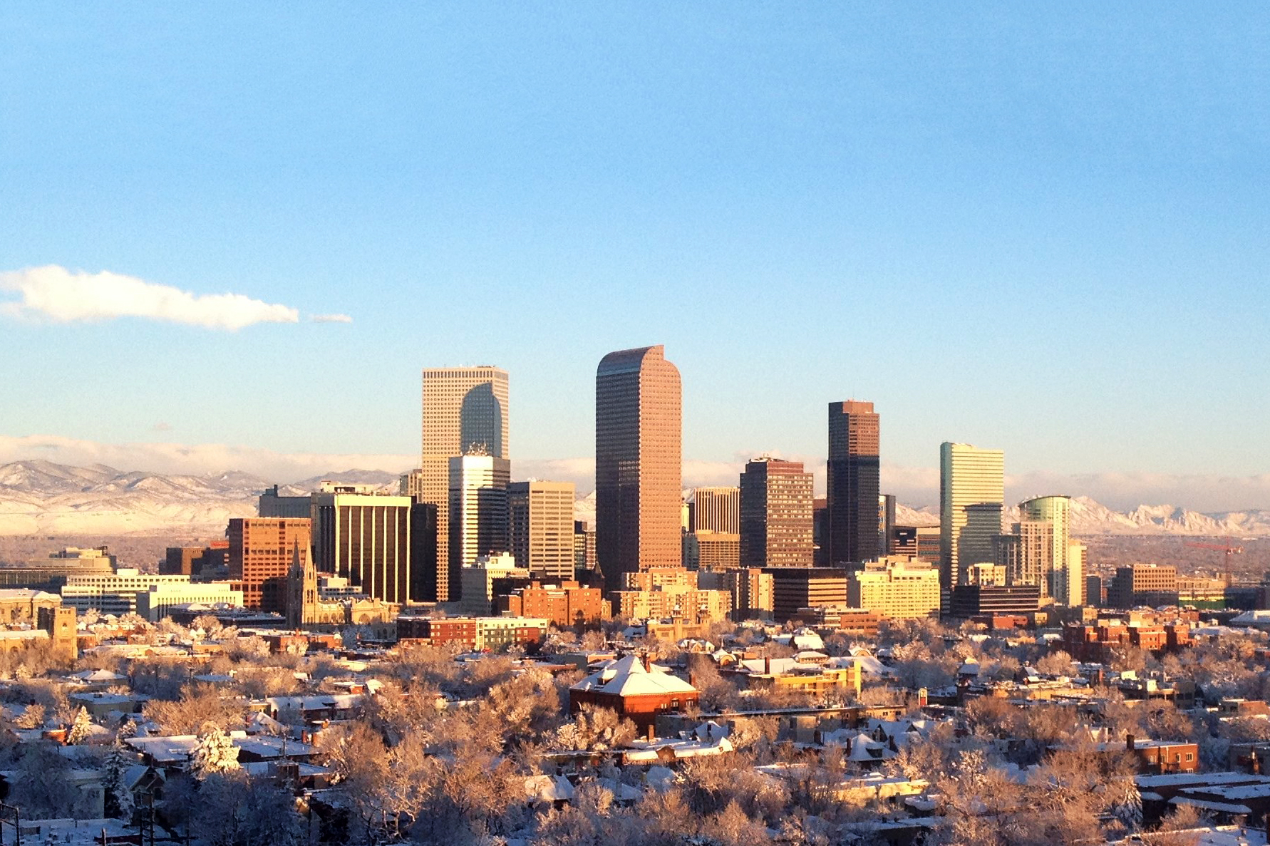 denver city mountains