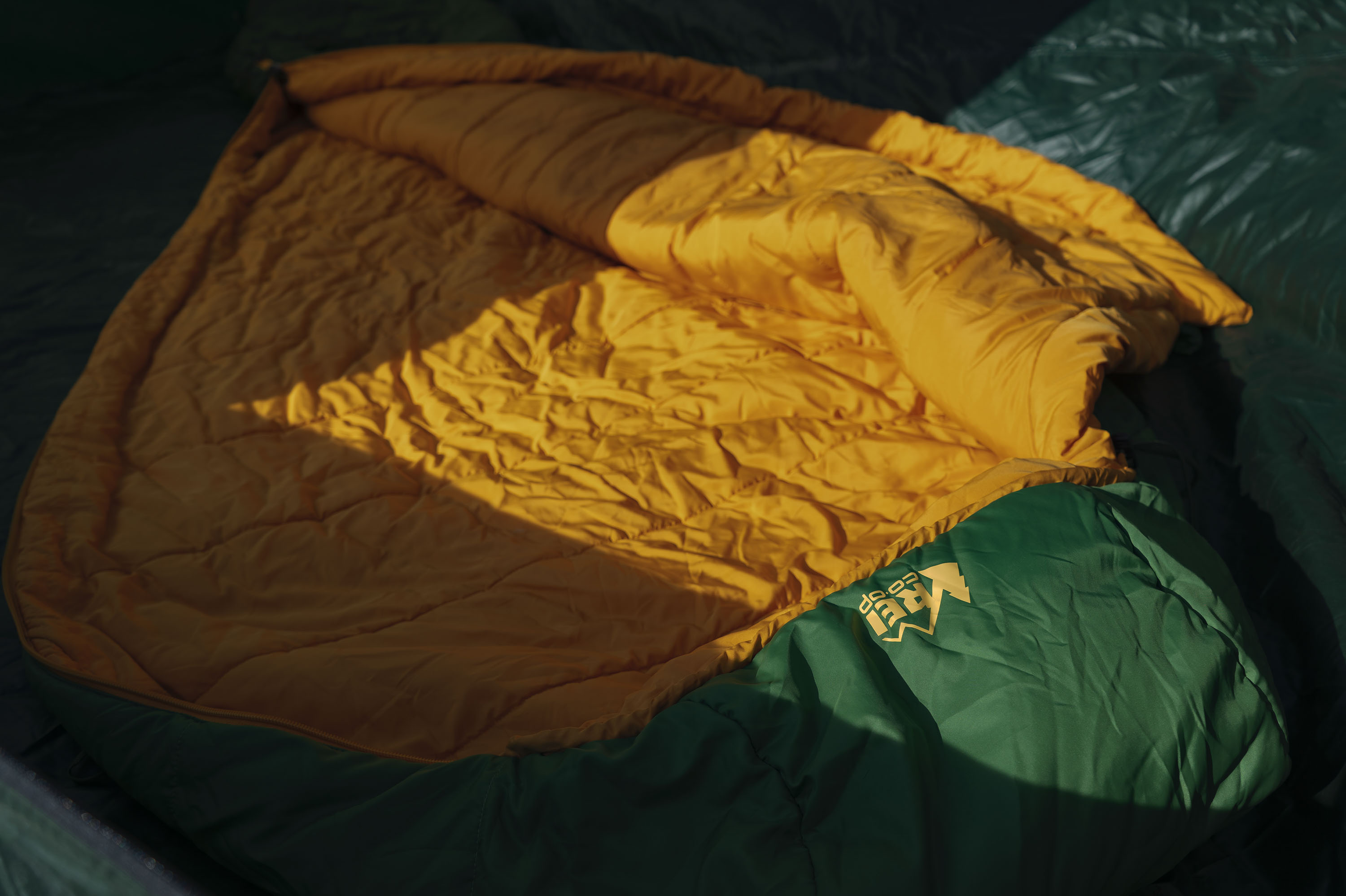 REI Co-op Trailmade Sleeping Bag Open