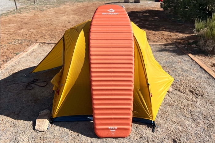Sea to Summit Pursuit self inflating sleeping pad backpacking