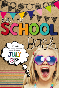 Back to School Bash 2015